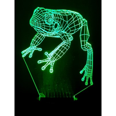 3D LAMPE - Frosch-