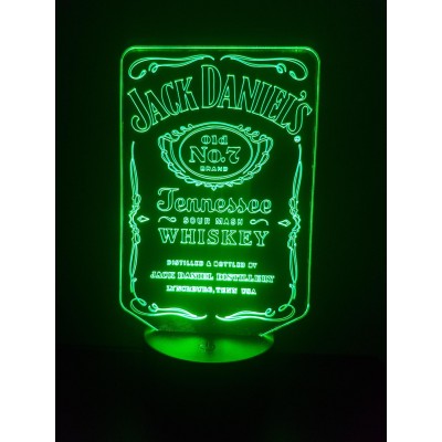 3D LAMPE - JACK DANIEL'S -