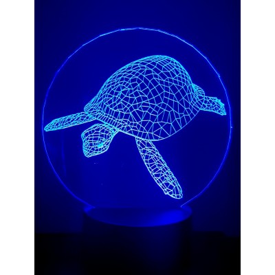 LAMPE 3D - TORTUE -