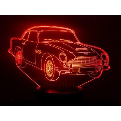 LAMPE 3D - ASTON MARTIN  DB5 -