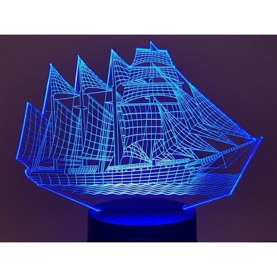3D LAMPE - yacht -