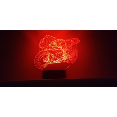 LAMPE 3D - DUCATI -