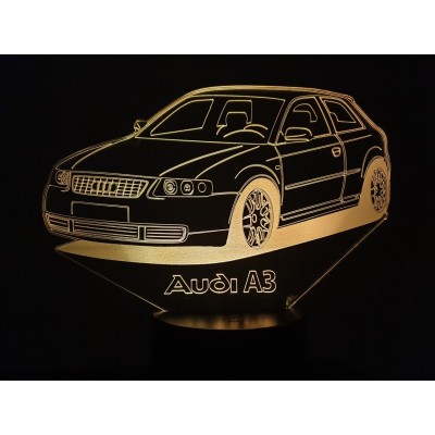 LAMPE 3D - AUDI A3 -