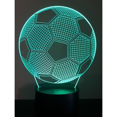 3D LAMPE - Fußball -