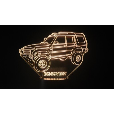 LAMPE 3D - LAND ROVER...
