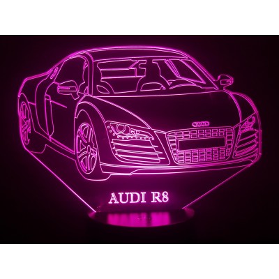LAMPE 3D - AUDI R8 -