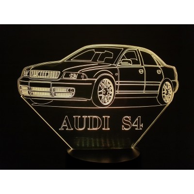 LAMPE 3D - AUDI S4 -