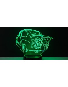 LAMPE 3D - FIAT 600 ABARTH -