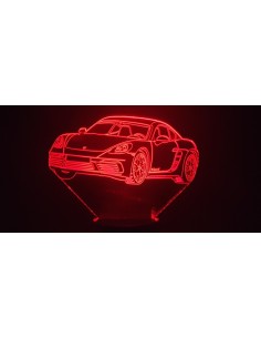 3D LAMP - PORSCHE 718 S -