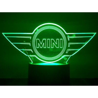 3D LAMPE - LOGO AUSTIN MINI  -