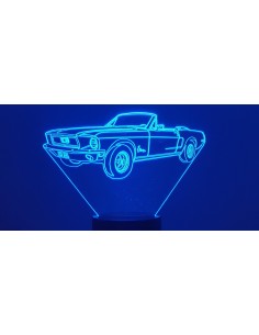 3D LAMP - FORD MUSTANG 1968...