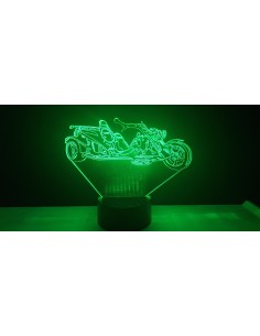 LAMPE 3D - TRIKE -