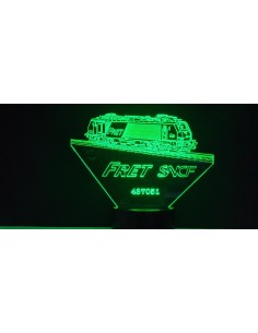LAMPE 3D - locomotive...