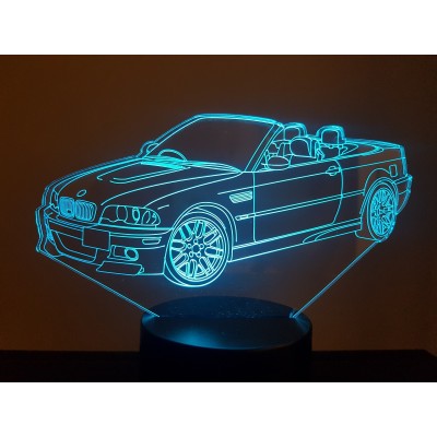 LAMPE 3D - BMW M3 cabriolet -