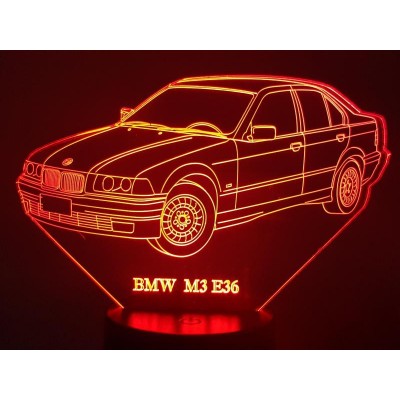 LAMPE 3D - BMW M3 e36 -