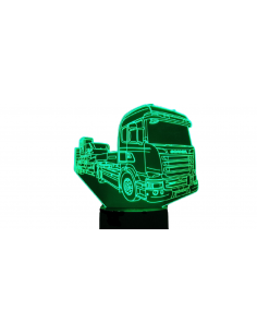 LAMPE 3D - SCANIA porte-char -
