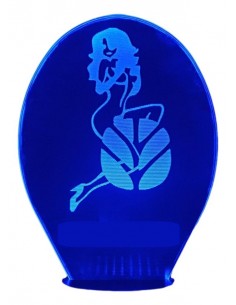 LAMPE 3D - LOGO NEW HOLLAND...