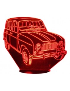 3D LAMP - RENAULT 4L Old...