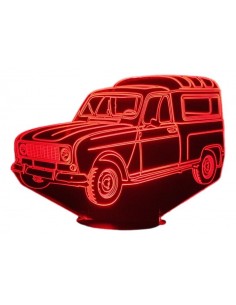LAMPE 3D - RENAULT 4L F4 -