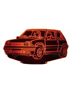 3D LAMP - RENAULT R5 GT...