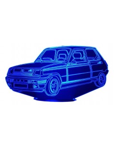 LAMPE 3D - RENAULT R5 Alpine -