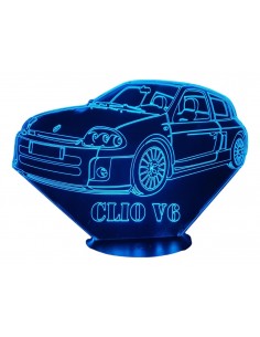 3D LAMPE - RENAULT  CLIO  V6 -
