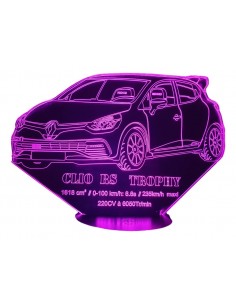 LAMPE 3D - RENAULT CLIO RS...