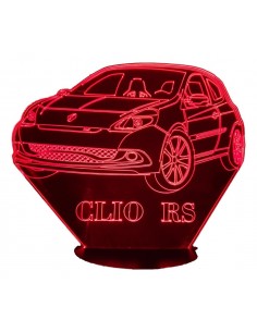 3D LAMPE - RENAULT CLIO RS -