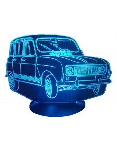 LAMPE 3D - RENAULT 4L...