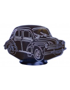 LAMPE 3D - RENAULT 4CV "3...