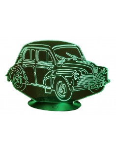 3D LAMPE - RENAULT 4CV "6...