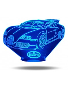 3D LAMP - BUGATTI VEYRON -