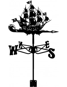 WETTERFAHNE aus Metall -...