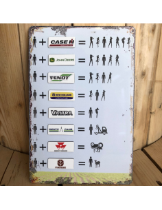 Plaque émaillée vintage...