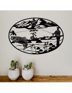 PÊCHEURS A LA MOUCHE -...