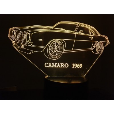 3D LAMPE - CHEVROLET  Z28...