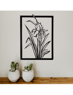 WALL DECORATION. IRIS