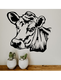 Wanddekoration: Jersey-Kuh