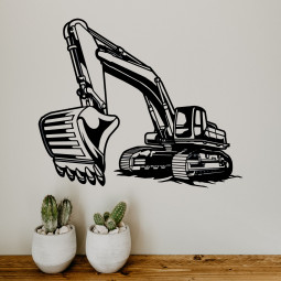 Backhoe - WALL DECORATION