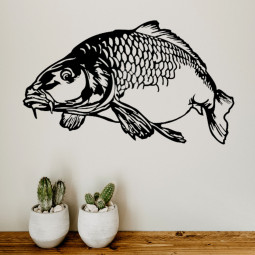 WANDSCHMUCK. Muster: KARPFEN