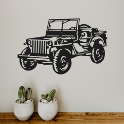 JEEP - DECORATION MURALE en...