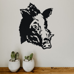 Wall decoration: Boar (2)