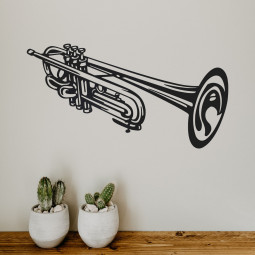 Trompete - Wanddekoration