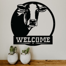 VACHE WELCOME - DECORATION...