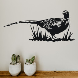 WANDSCHMUCK. Muster: Fasan