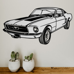 FORD MUSTANG 67 - WALL...