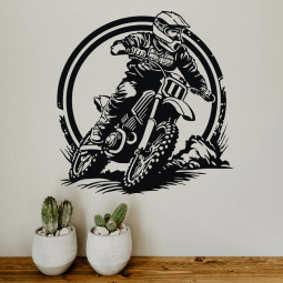 WANDSCHMUCK. Muster: MOTOCROSS