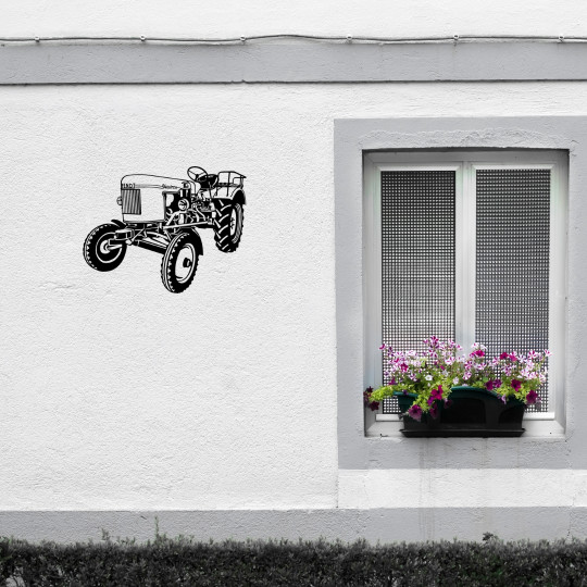 Décoration Métal Tracteur Valtra 25cm Agriculteur Décoration Murale Tracteur VALTRA - Métal 25cm Kisskissmetal Déco Agriculteur