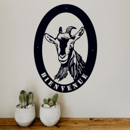 CHEVRE + OVALE BIENVENUE -...