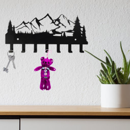 Mountain Metal Key Holder